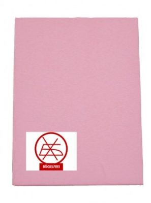 Cearceaf cu elastic roz 60x120 și 70x140 (ușor de călcat)