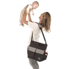 Geantă înfășat Jané cu accesorii - culoare roșu