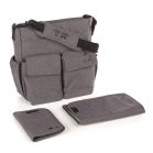 Geantă înfășat Jané cu accesorii - culoare Jet Black