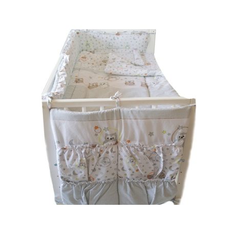 Mama Kiddies Sofie Dreams zsebes tároló baglyos mintával világos színben