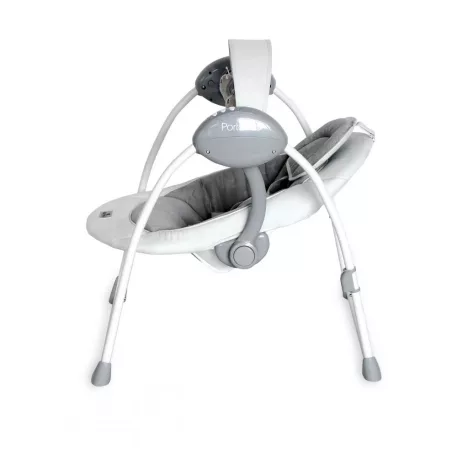 Lorelli Portofino leagăn bebe electric - Cool Grey Stars