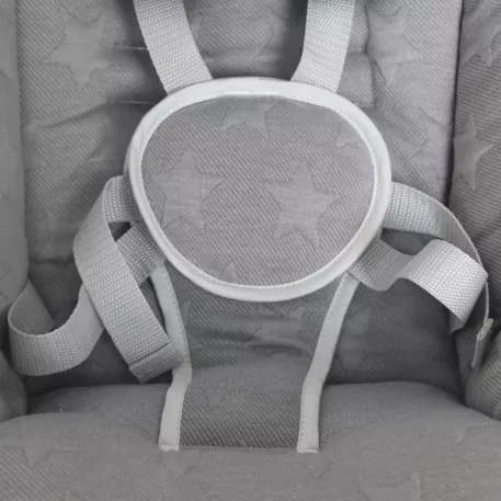 Lorelli Portofino leagăn bebe electric - Cool Grey Stars