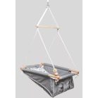 Incababy leagăn bebe, culoare gri cu imprimeu balenă