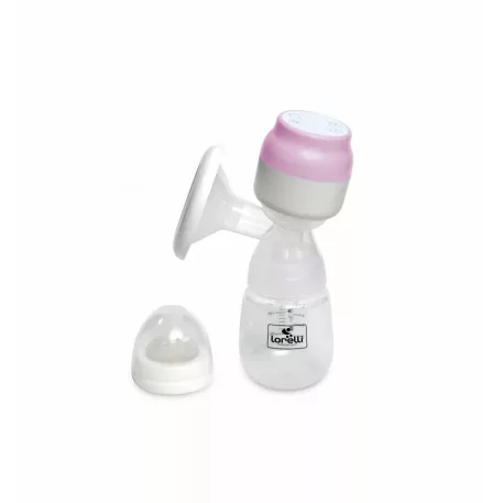 Pompă de sân electrică Lorelli Save your time - pink