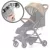 Husă de ploaie pentru cărucior sport Mama Kiddies Falcon