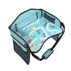 Măsuță portabilă cu model de mașinuțe – culoare verde