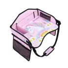 Măsuță portabilă cu model de unicorn – culoare roz (pink)
