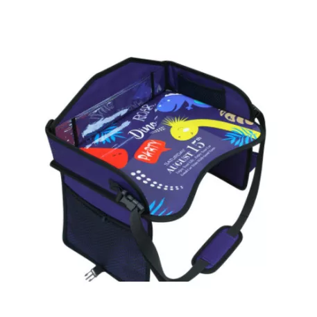 Măsuță portabilă cu model de dinozaur – culoare mov