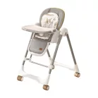 Mama Kiddies Baby Siesta 4v1 scaun de masă multifuncțional în culoarea gri