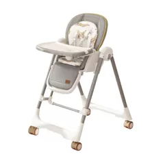   Mama Kiddies Baby Siesta 4v1 scaun de masă multifuncțional în culoarea gri