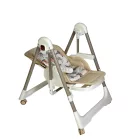 Mama Kiddies® Baby Siesta 4v1 scaun de masă multifuncțional în culoarea bej