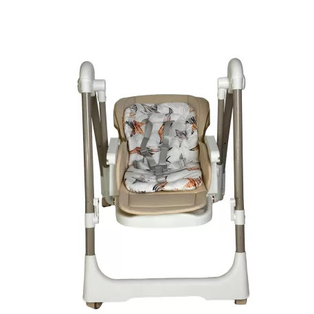 Mama Kiddies® Baby Siesta 4v1 scaun de masă multifuncțional în culoarea bej