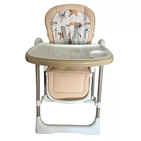 Mama Kiddies Baby Siesta 4v1 scaun de masă multifuncțional în culoarea bej