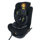 Scaun auto de siguranță cu ISOFIX, rotativ în 360° Mama Kiddies Rolling Safari (0-36 kg) cu model Lion + cadouri (certificat TUV)