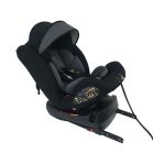 Scaun auto de siguranță cu ISOFIX, rotativ în 360° Mama Kiddies Rolling Safari (0-36 kg) cu model Lion + cadouri (certificat TUV)