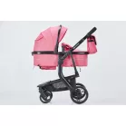 Mama Kiddies Moon Pink: 2az1-ben babakocsi kiegészítőkkel pink színben