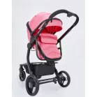 Mama Kiddies Moon Pink: 2az1-ben babakocsi kiegészítőkkel pink színben