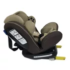 Scaun auto de siguranță Mama Kiddies Murphy cu ISOFIX, rotativ  360° (0-36 kg) culoare beige cu copertină cadou (certificat TUV)