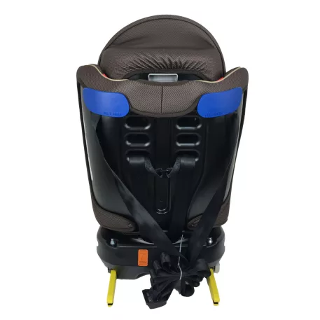 Scaun auto de siguranță Mama Kiddies Murphy cu ISOFIX, rotativ  360° (0-36 kg) culoare beige cu copertină cadou (certificat TUV)