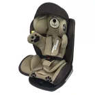 Scaun auto de siguranță Mama Kiddies Murphy cu ISOFIX, rotativ  360° (0-36 kg) culoare beige cu copertină cadou (certificat TUV)