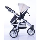 Mama Kiddies BabyBird  3 az 1-ben babakocsi kiegészítőkkel bézs-fekete színben + Ajándék