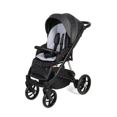 Cărucior multifuncțional 3în1 Mama Kiddies Glimmer Collection în culoare Rose Gold + cadouri