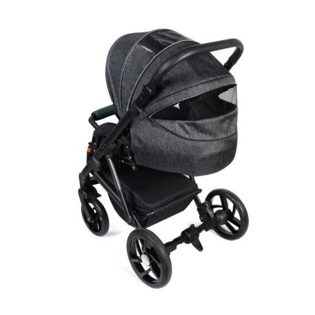 Cărucior multifuncțional 3în1 Mama Kiddies Glimmer Collection în culoare Rose Gold + cadouri