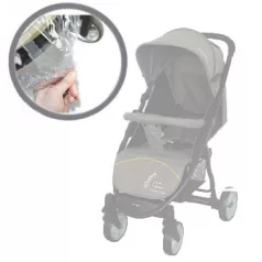 Husă de ploaie pentru cărucior Mama Kiddies Aqua 