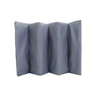 BABYMAXI utazóágy szürke színben rózsaszín unikornis mintával ajándék szúnyoghálóval