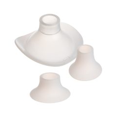  Canpol babies Set pâlnie silicon și inserții 24/21/19 mm pentru pompă de sân Hands-Free