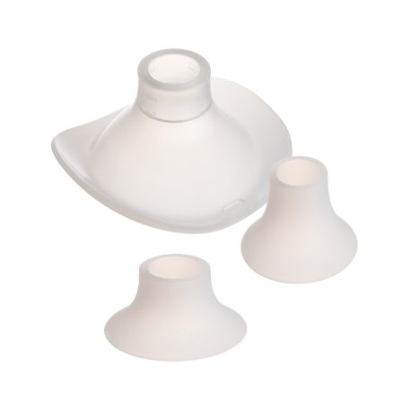 Canpol babies Set pâlnie silicon și inserții 24/21/19 mm pentru pompă de sân Hands-Free