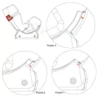 Mama Kiddies Baby Plus autósülés (0-25 kg) ezüst-fekete