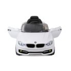 Fehér limited edition elektromos sportautó távirányítóval
