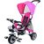 FUN BIKE háromkerekű full extrás multifunkciós tricikli - pink színben