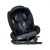 Scaun auto sigur ISOFIX rotativ în 360° Mama Kiddies Rotary Protect GT  (0-36 kg) negru cu copertină cadou (certificat TUV)