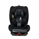 Scaun auto sigur ISOFIX rotativ în 360° Mama Kiddies Rotary Protect GT  (0-36 kg) negru cu copertină cadou (certificat TUV)