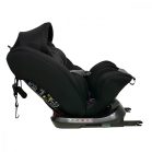 Scaun auto sigur ISOFIX rotativ în 360° Mama Kiddies Rotary Protect GT  (0-36 kg) negru cu copertină cadou (certificat TUV)