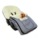 Sac de blană căptușită cu lână (se poate utiliza și în port-bebe) 