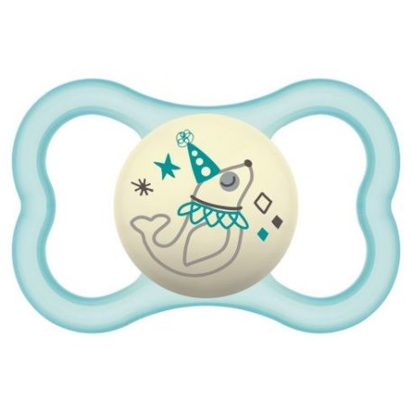 MAM Air Night suzetă din silicon 6+ luni