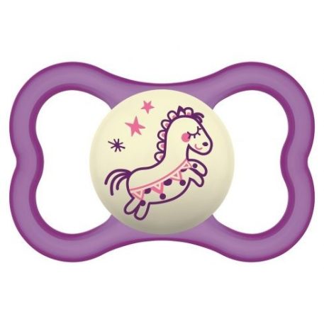 MAM Air Night suzetă din silicon 6+ luni