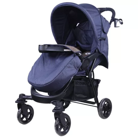 Mama Kiddies Light4 Go Sport babakocsi navy brown színben + Lábzsák + Ajándék