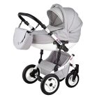 Mama Kiddies Grand Prestige 3az1-ben kiegészítőkkel Silver színben (London Design edition)+ Ajándék