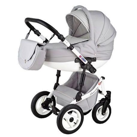 Mama Kiddies Grand Prestige 3az1-ben kiegészítőkkel Silver színben (London Design edition)+ Ajándék