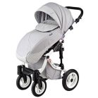Mama Kiddies Grand Prestige 3az1-ben kiegészítőkkel Silver színben (London Design edition)+ Ajándék