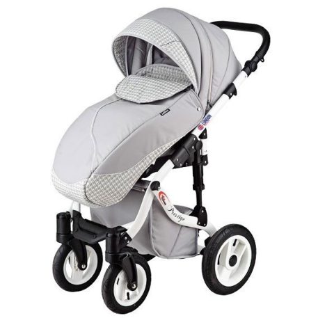 Mama Kiddies Grand Prestige 3az1-ben kiegészítőkkel Silver színben (London Design edition)+ Ajándék