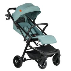   Căruciorul Mama Kiddies Roadstar Sport în culoarea turcoaz + Cadou