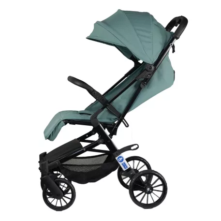 Căruciorul Mama Kiddies Roadstar Sport în culoarea turcoaz + Cadou