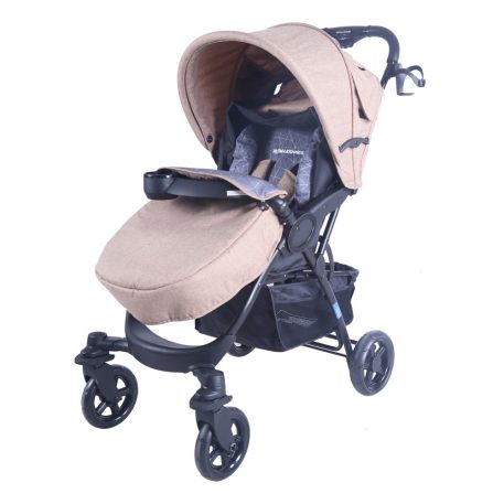 Mama Kiddies Light4 Go Sport babakocsi bézs színben + Lábzsák + Ajándék