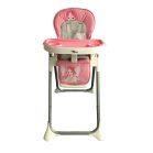 Mama Kiddies ProComfort NewLine scaun de masă multifuncțional, roz cu model îngeraș + Cadou