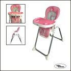 Mama Kiddies ProComfort NewLine scaun de masă multifuncțional, roz cu model îngeraș + Cadou